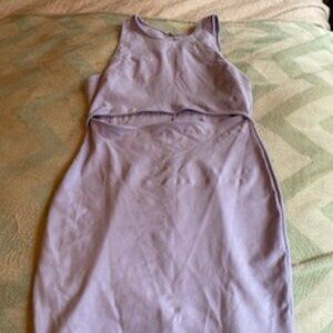 Lavender Mini Dress